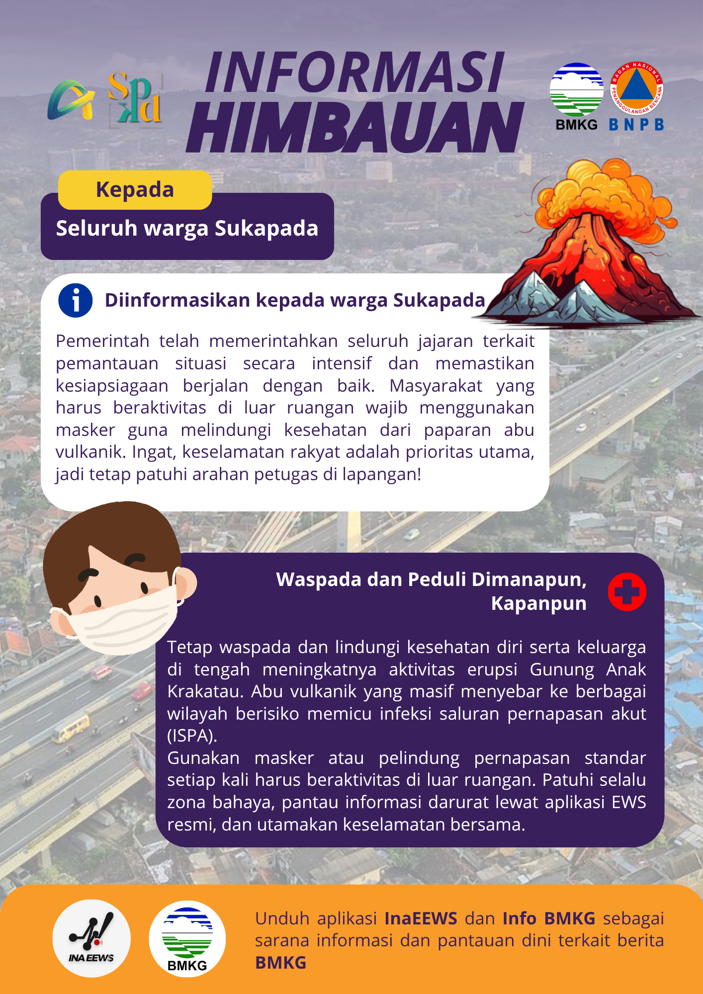 Himbauan Abu Vulkanik